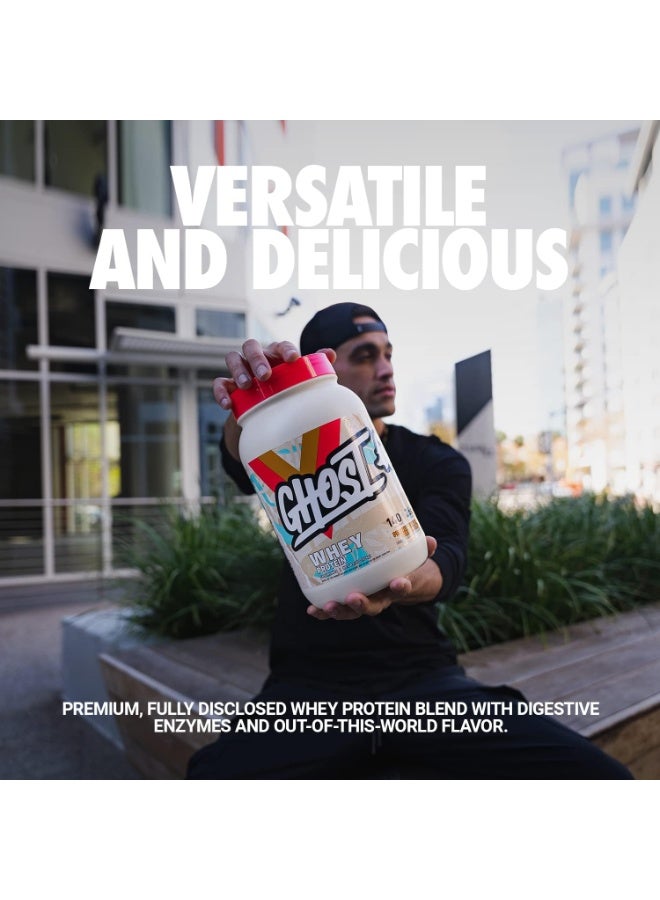 GHOST Whey Protein Powder 2LB – 26 Servings – Marshmallow Cereal Milk Flavor - Image 5